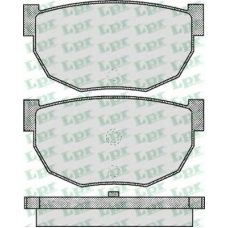 05P503 LPR Комплект тормозных колодок, дисковый тормоз