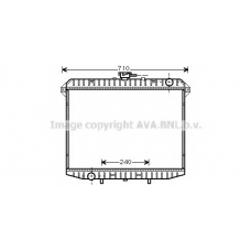 DN2148 Prasco Радиатор, охлаждение двигателя