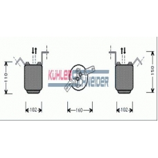 8929501 KUHLER SCHNEIDER Осушитель, кондиционер