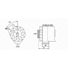 943356677010 MAGNETI MARELLI Генератор