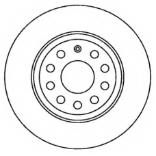 562258BC BENDIX Тормозной диск