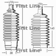 FSG3044 FIRST LINE Пыльник, рулевое управление