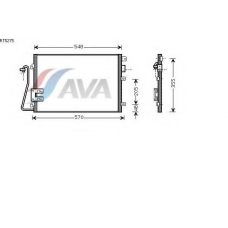 RT5275 AVA Конденсатор, кондиционер