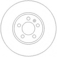 AC2254D AC Delco Тормозной диск