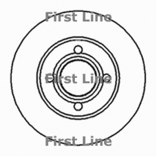 FBD436 FIRST LINE Тормозной диск