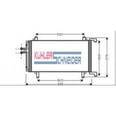 0922801 KUHLER SCHNEIDER Конденсатор, кондиционер