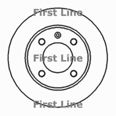 FBD183 FIRST LINE Тормозной диск