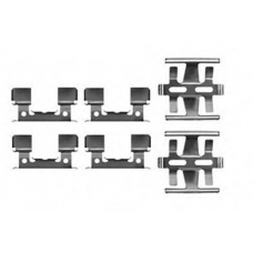 PFK183 TRW Комплектующие, колодки дискового тормоза