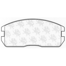 BP401 QH Benelux Комплект тормозных колодок, дисковый тормоз