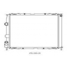 2065103 ORDONEZ Радиатор, охлаждение двигателя