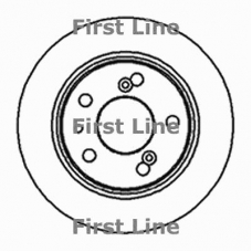 FBD125 FIRST LINE Тормозной диск