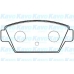 BP-5551 KAVO PARTS Комплект тормозных колодок, дисковый тормоз
