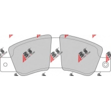 36039/1 ABS Комплект тормозных колодок, дисковый тормоз