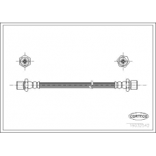 19032542 CORTECO Тормозной шланг