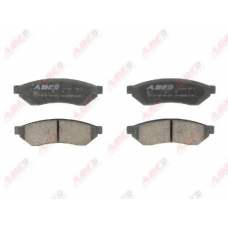 C20005ABE ABE Комплект тормозных колодок, дисковый тормоз