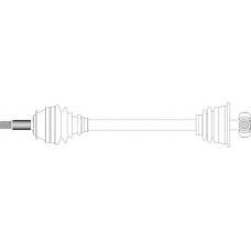 VO3007 General Ricambi Приводной вал