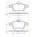 8110 10570 TRISCAN Комплект тормозных колодок, дисковый тормоз