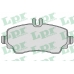 05P671 LPR Комплект тормозных колодок, дисковый тормоз