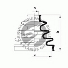 QJB926 QH Benelux Комплект пылника, приводной вал