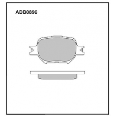 ADB0896 Allied Nippon Тормозные колодки