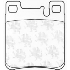 BP706 QH Benelux Комплект тормозных колодок, дисковый тормоз