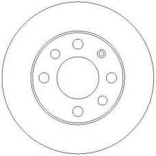 AC2040D AC Delco Тормозной диск