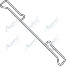 KIT1098 APEC Комплектующие, тормозные колодки