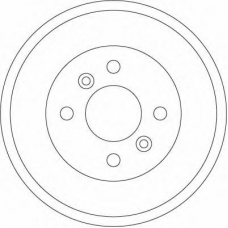 DB4227 TRW Тормозной барабан