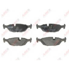 C2B001ABE ABE Комплект тормозных колодок, дисковый тормоз