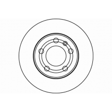 MDC1652 MINTEX Тормозной диск