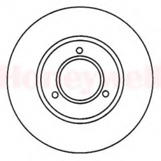 561221B BENDIX Тормозной диск