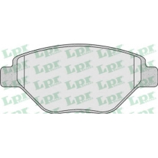 05P910 LPR Комплект тормозных колодок, дисковый тормоз