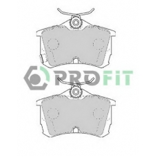 5000-1506 C PROFIT Комплект тормозных колодок, дисковый тормоз