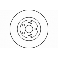 MDC1532 MINTEX Тормозной диск