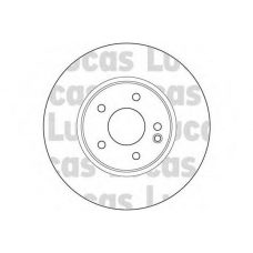 DF2812 TRW Тормозной диск