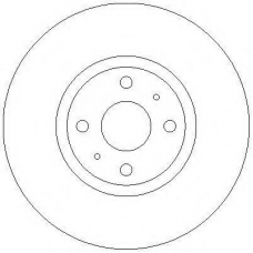 AC2226D AC Delco Тормозной диск