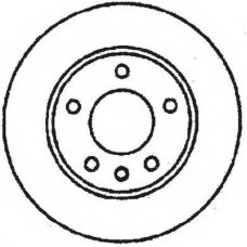 561652BC BENDIX Тормозной диск