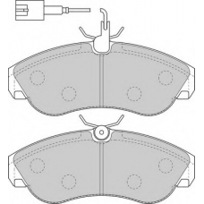 FD6890V NECTO Комплект тормозных колодок, дисковый тормоз