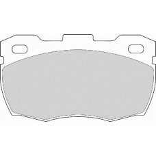 FD6585N NECTO Комплект тормозных колодок, дисковый тормоз