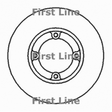 FBD1091 FIRST LINE Тормозной диск
