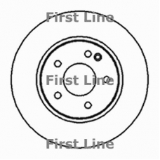 FBD504 FIRST LINE Тормозной диск