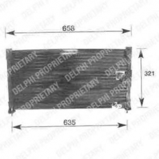 TSP0225277 DELPHI Конденсатор, кондиционер