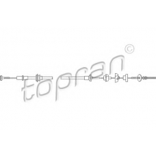 111 790 TOPRAN Трос, управление сцеплением