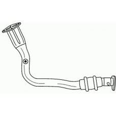16149 SIGAM Труба выхлопного газа