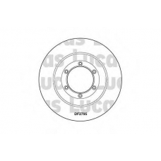 DF2795 TRW Тормозной диск