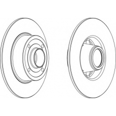 WGR1369-1 WAGNER LOCKHEED Тормозной диск