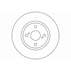 MDC1302 MINTEX Тормозной диск