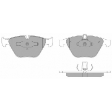 FBP-1388 FREMAX Комплект тормозных колодок, дисковый тормоз