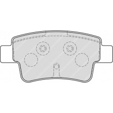 DBP231858 DURON Комплект тормозных колодок, дисковый тормоз