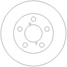 AC2465D AC Delco Тормозной диск